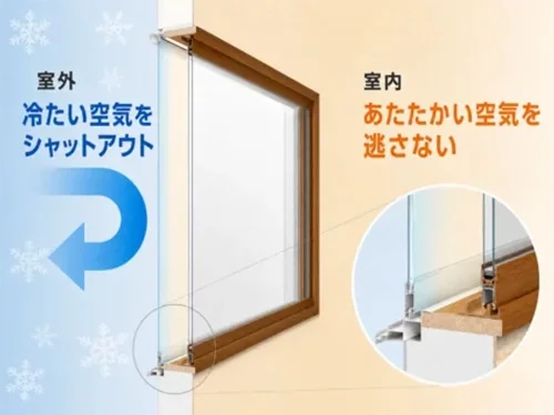 今ある窓に快適をプラス